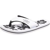 Board Angels Womens EVA Toe Post Sandals White/Black