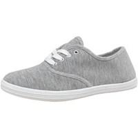 board angels womens canvas pumps grey marl