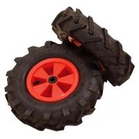 Bowman Low Profile Auto Clay Trap Barrow, Terrain Tyres, 40cm