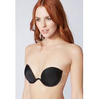 boux avenue backless strapless bra in black