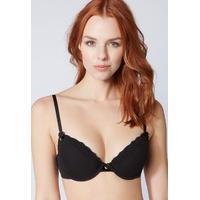 Boux Avenue Tatiana Cotton T-Shirt Bra in Black