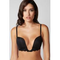 Boux Avenue Padded U-Plunge Bra in Black