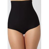 boux avenue high waisted control briefs in black