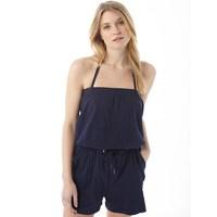 Board Angels Womens Plain Playsuit Navy