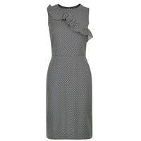 BOUTIQUE MOSCHINO Stretch Polka Dot Frill Dress