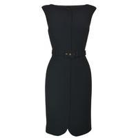 boutique moschino sleeveless belted dress