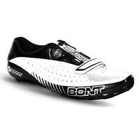 Bont - Blitz Road Shoe 3k Carbon Ventilated Heat Moldable Boa , White/black, 41