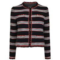 boutique moschino striped jacket