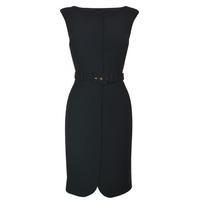 boutique moschino sleeveless belted dress