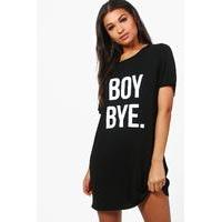 Boy Bye Night Dress - black