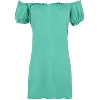 Bobbie Gypsy Boho Off-Shoulder Top - Green