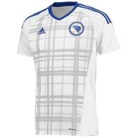 Bosnia-Herzegovina Away Shirt 2016 White, White