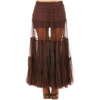 bohemia petticoat maude womens skirt in brown