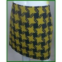 Boden - Size 12 - Yellow - Patterned skirt