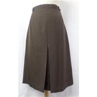 bonmarch size 16 brown a line skirt