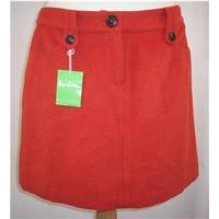 boden boden size 14 orange mini skirt