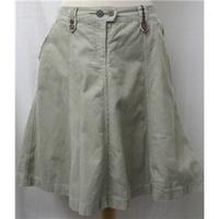 boden size 12 beige knee length skirt