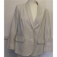 Bon Marche~ Size 14~ Cream ~ Jacket Bon Marche collection - Size: 14 - Cream / ivory - Smart jacket / coat