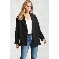 Boxy Single-Breasted Coat