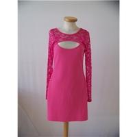 Boohoo - Size: 10 - Pink - Mini dress