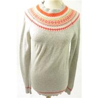 Boden Size 12 High Quality Soft and Luxurious Pure Cashmere Multicoloured Jumper