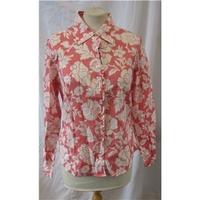Boden red and white cotton shirt Boden - Multi-coloured - Long sleeved shirt