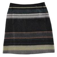 boss vinessa stripe wool skirt