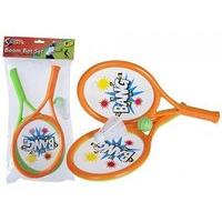 Boom Bats Set Of 2 With Shuttlecock & Ball Outdoor Fun