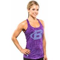 Bodybuilding.com Clothing Women\'s Killer Bees Tank Medium Purple Rush