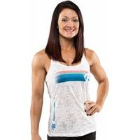 Bodybuilding.com Clothing Women\'s Heartbreaker Tank Small White