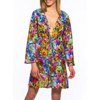 Botany Tan Through Knee Length Kaftan