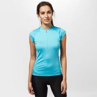 bontrager womens vella cycling jersey blue