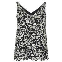 BOUTIQUE MOSCHINO Floral Lace Vest Top