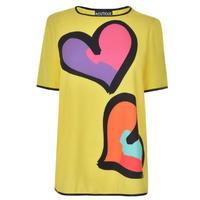 BOUTIQUE MOSCHINO Heart Print Top