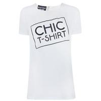 BOUTIQUE MOSCHINO Chic Logo T Shirt