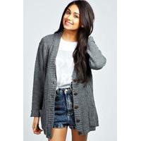 boyfriend cardigan charcoal