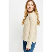 Bobble Knit Casual Jumper