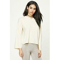 Boxy Bell-Sleeve Jumper