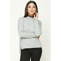 Boxy High Neck Sweater