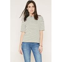 boxy stripe tee