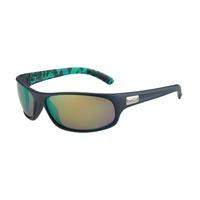 bolle anaconda sunglasses matt bluegreen frame polarized brown emerald ...