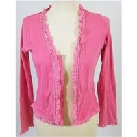 Boden Pink Cotton Shrug Size S