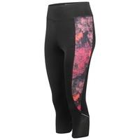 Bonnie Workout Capri Leggings in Black / Floral Print  Tokyo Laundry Active