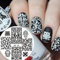 BORN PRETTY Nail Art Stamping Pl...