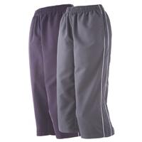Body Star Pack of 2 3/4 Pants