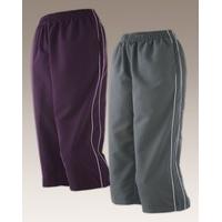 Body Star Pack of 2 3/4 Pants