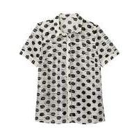 Boxy Eyelet Shirt