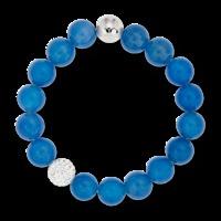 Bonbon Blue Agate & Crystal Bracelet