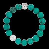 Bonbon Green Turquoise & Crystal Bracelet