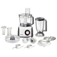 bosch mcm62020gb food processor in white 1000w 4 speeds 8 attachments